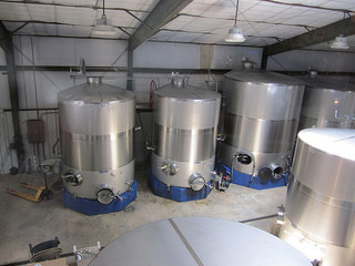 Chautauqua Winery Tanks - Image Credit: https://www.flickr.com/photos/infrogmation/4726858441/